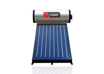 RIWATT 40 Gallon Flat Plate Solar Water Heater (w- installation)