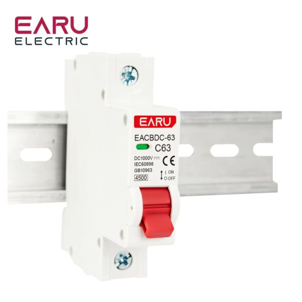 20A DC Breaker (DIN Rail, Single Pole)