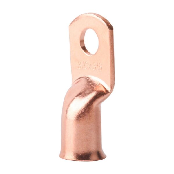 Battery Cable Lug End 4/0 AWG (120mm²) — Copper Ring Terminal
