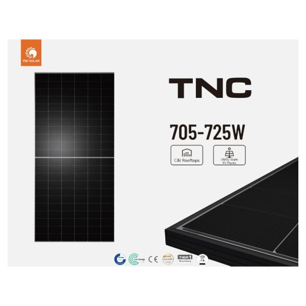 Tongwei 715W N-Type TOPCon Bifacial Solar Panel (TWMNF-66HD)